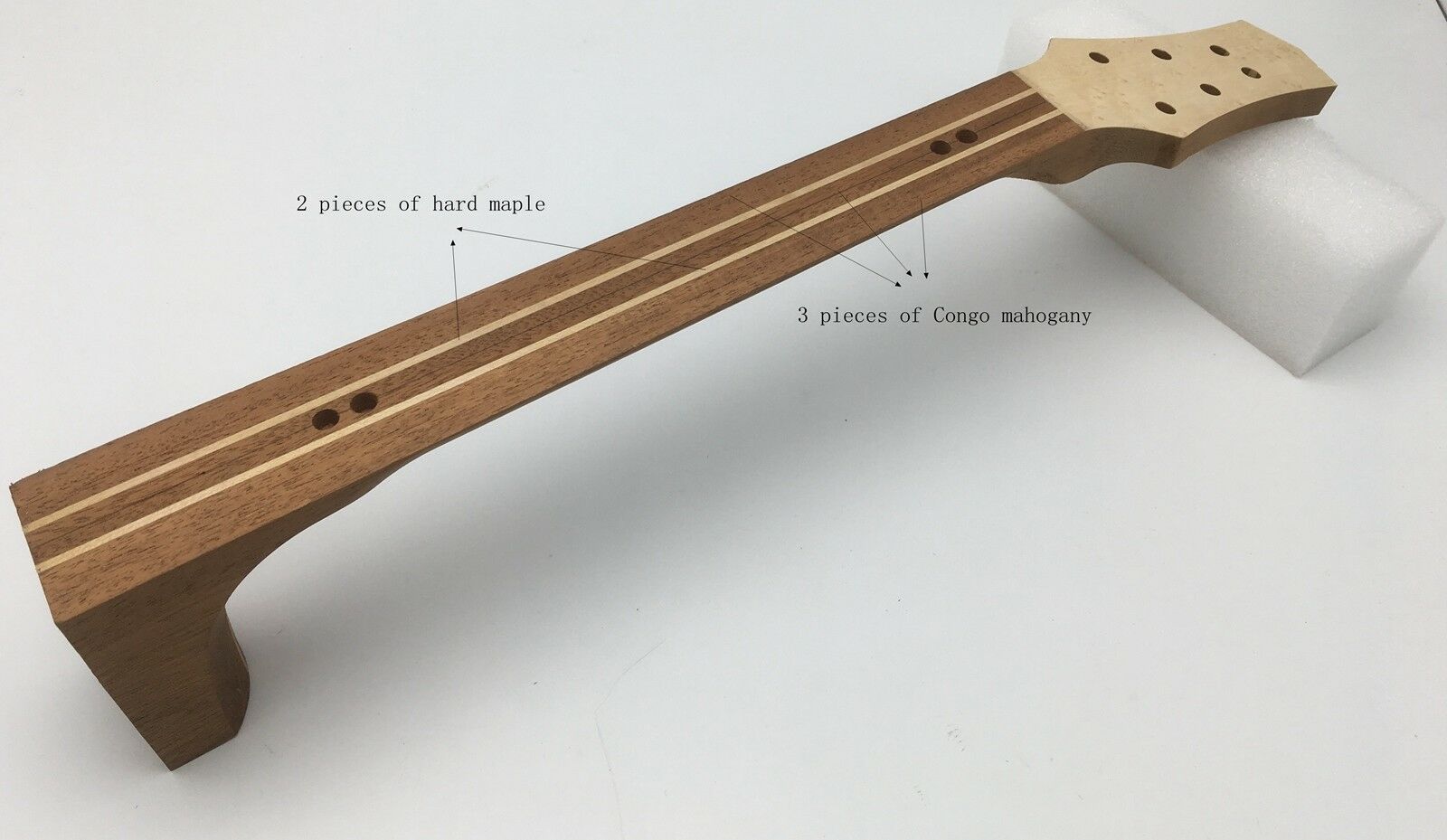 Guitar Necks Acoustic - 2020 Acoustic Guitar Unfinished Neck Of Wood Combination 6 String Pk502 From Zhaonaxuan 52 26 Dhgate Com
