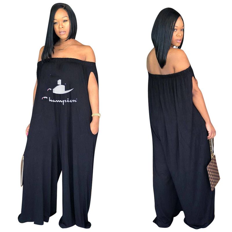 off the shoulder one piece jumpsuit