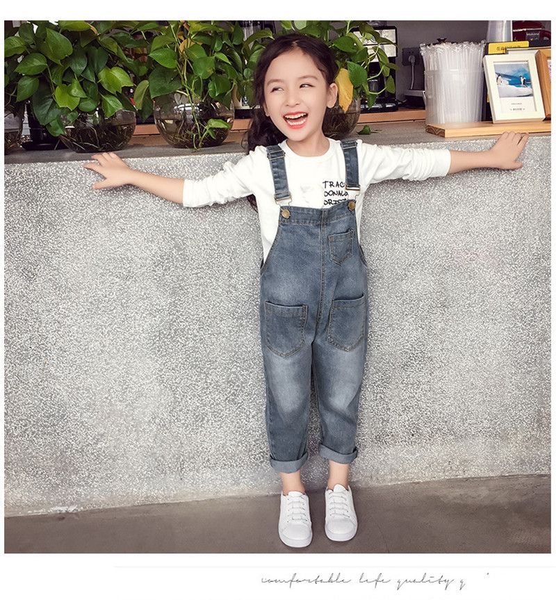 jean jumpsuit for baby girl