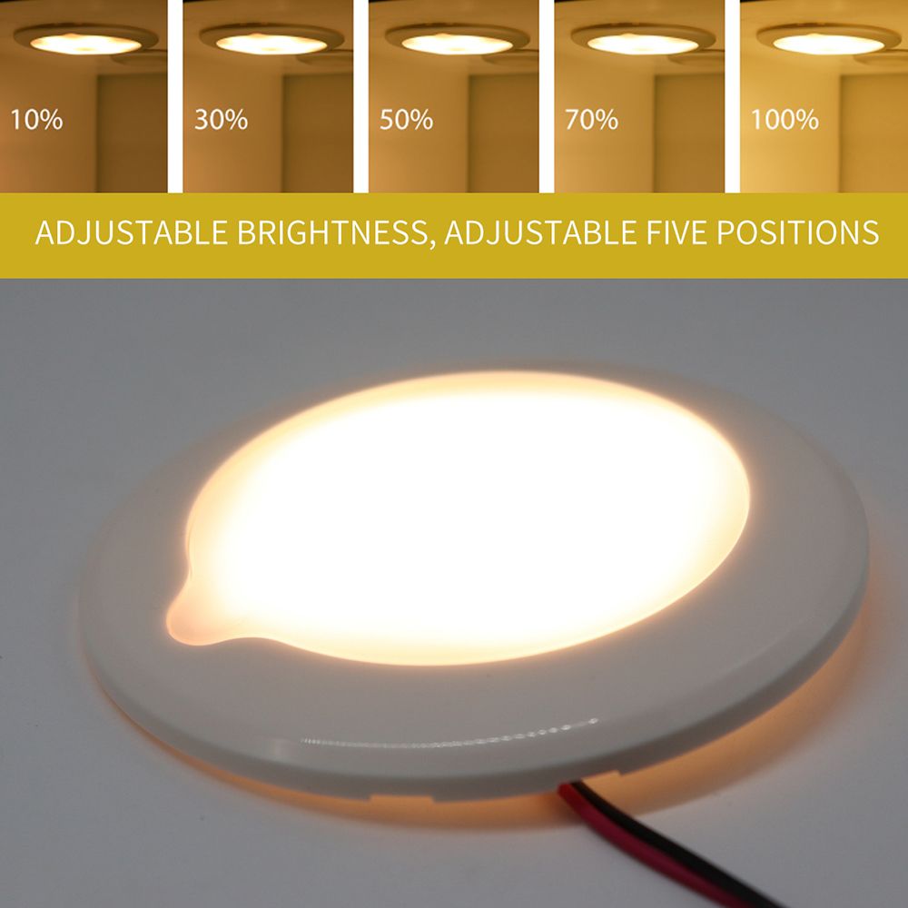 2019 New Auto Ceiling Lamp Touched Adjustable Light Warm White Dome Lighting For Rv Boat Home Use From Miaotang 32 93 Dhgate Com