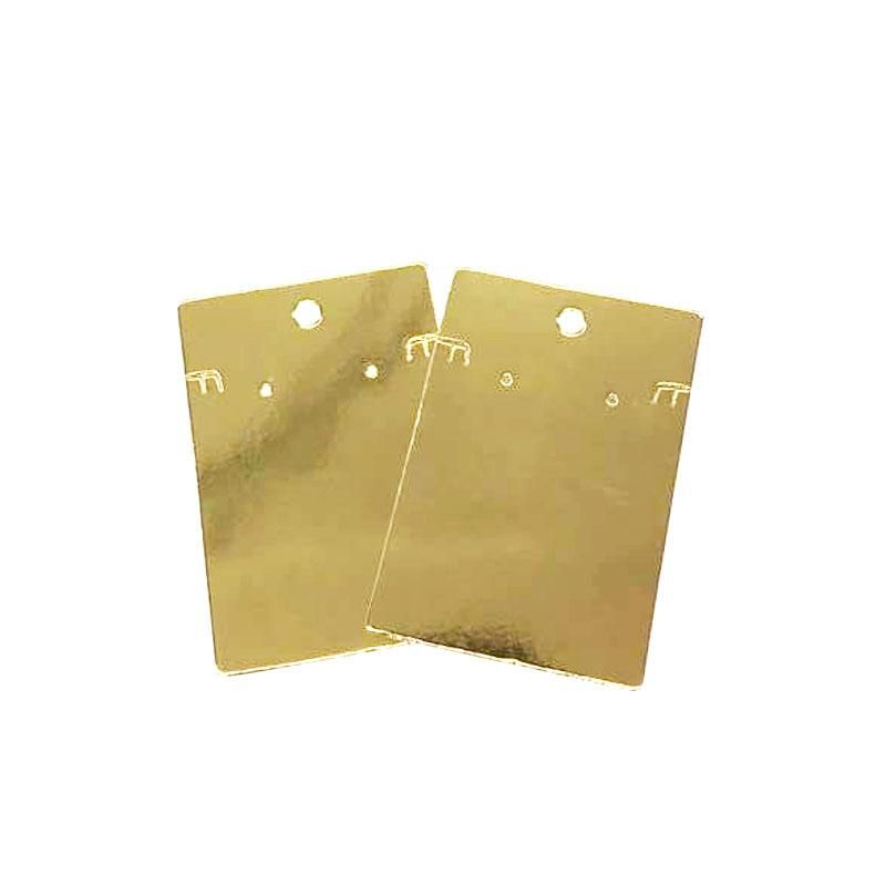 50Pcs Earring Ear Stud Ring Hang Tag Display Card Packaging For Jewelry Necklace
