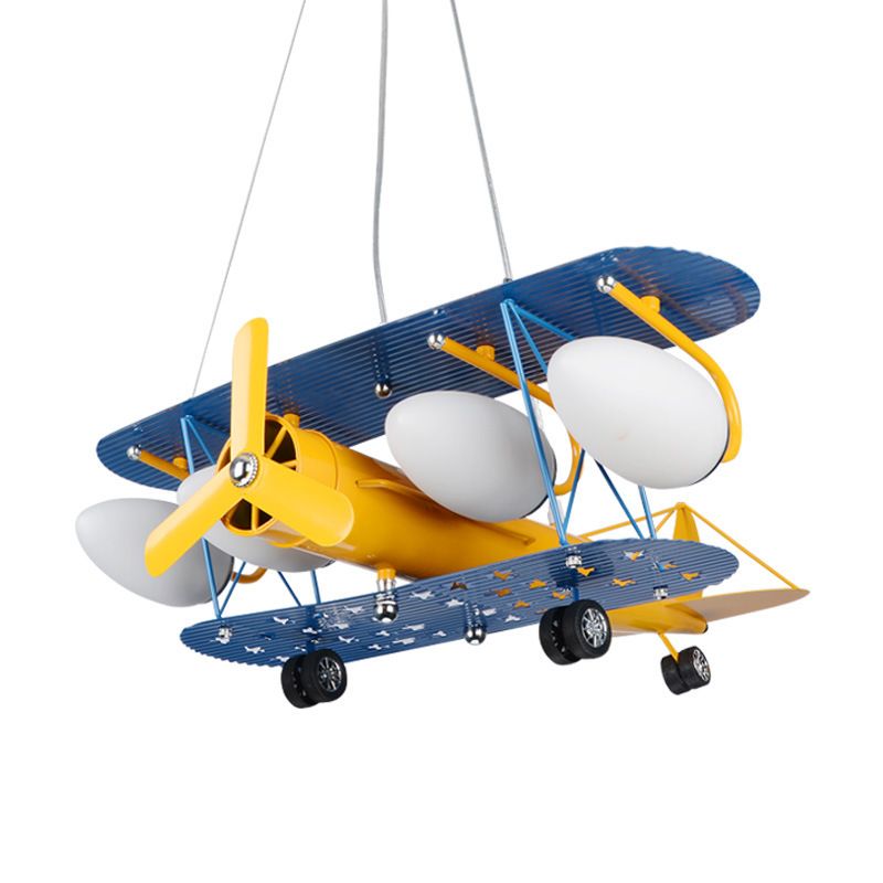 Children Room LED Pendant Light Blue Airplane chandelier Kids room lighting boy bedroom Cartoon Boys Study Children Room LED Pendant Light Blue Airplane chandelier Kids room lighting boy bedroom Cartoon Boys Study