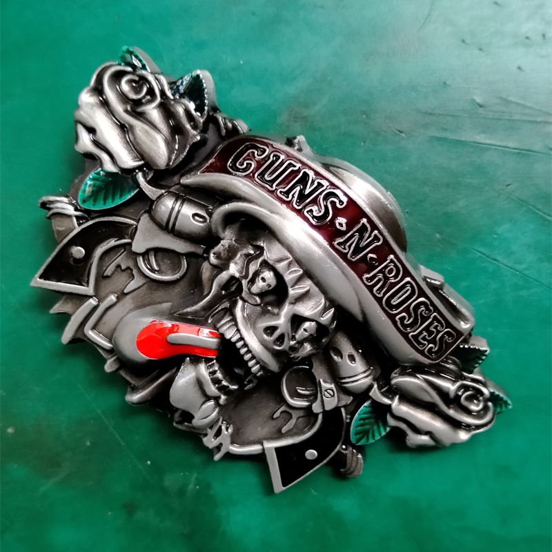 Guns N Roses Rock Music Belt Buckle