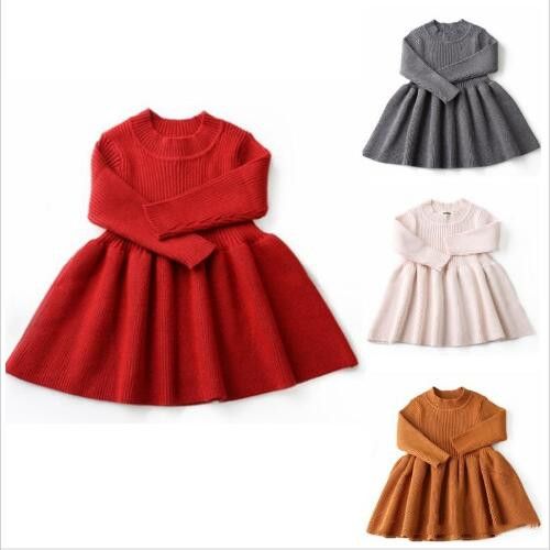 toddler red sweater dress