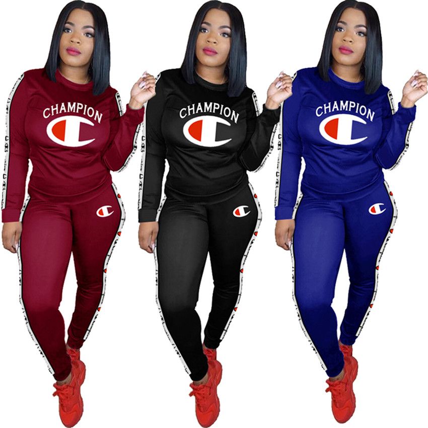 champion sweat outfits for women