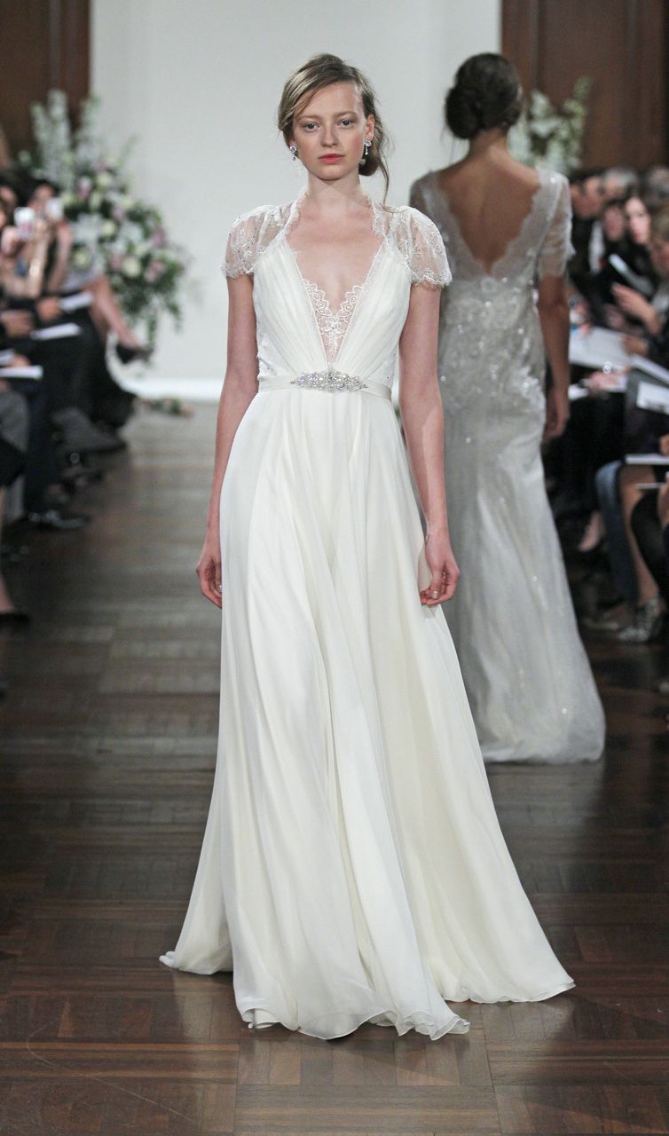 Compra La Gasa Del Cordón De Kate Middleton En Jenny Packham Sheer Vestidos  De Noche Con Las Mangas Casquillo De Baile Vestido Formal De La Celebridad  De La Alfombra Roja Vestidos DH4127