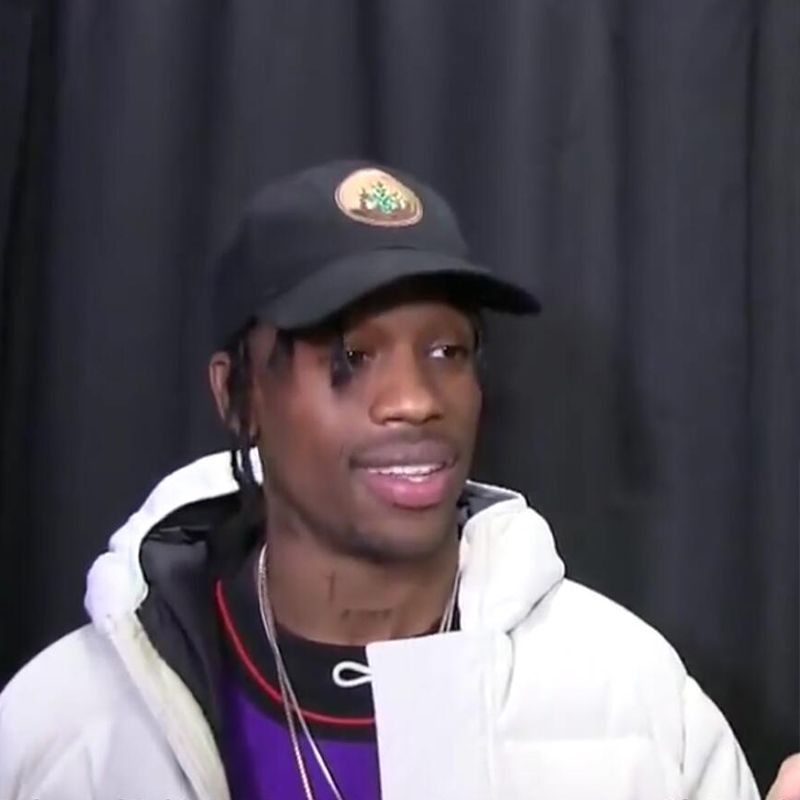 Boné aba Curva astroworld Travis Scott