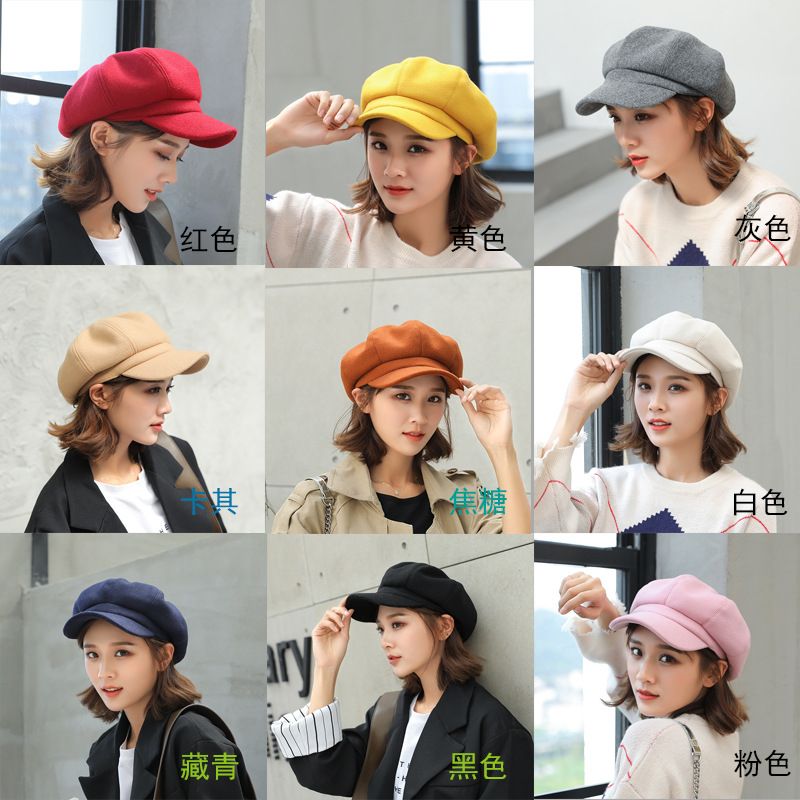 Acquistare Suede Cap Beret Donna Uomo Coppola Autunno Cappelli Invernali Le  Donne Gli Uomini Ottagonale Cappello Pittore Vintage England Artista  Economico | Consegna Veloce E Qualità | DHgate Italy