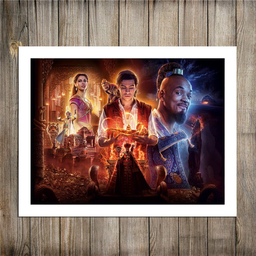2020 Aladdin 2019 Movie Home Decor Hd Print Modern Art Canvas Unframed Framed 24x32 Quot From Xiaolin2018 5 13 Dhgate Com