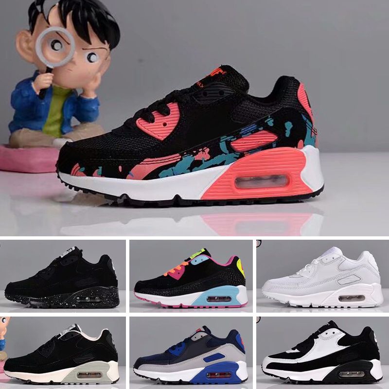 Nike Air Max 90 2020 90 Shoes Novíssimo Crianças Da Criança Do Bebê  Clássico 90 Crianças Boy E Gril Esporte 28 35 De $179,34 | DHgate