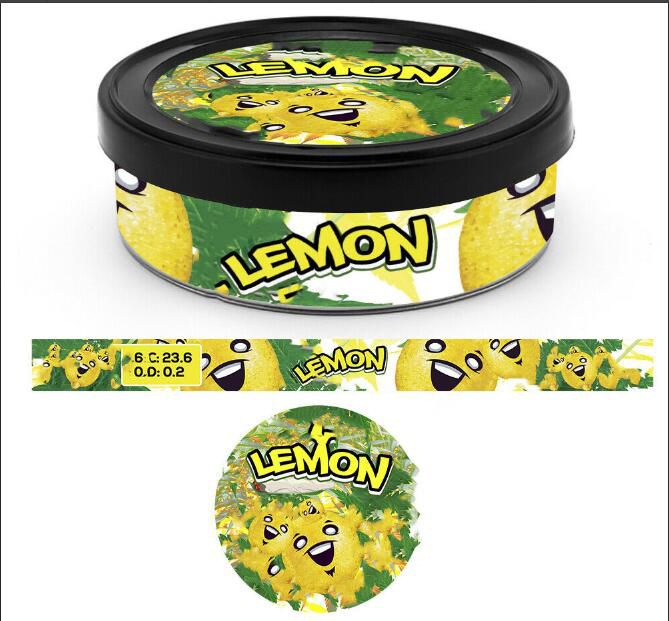 Self seal tin labels