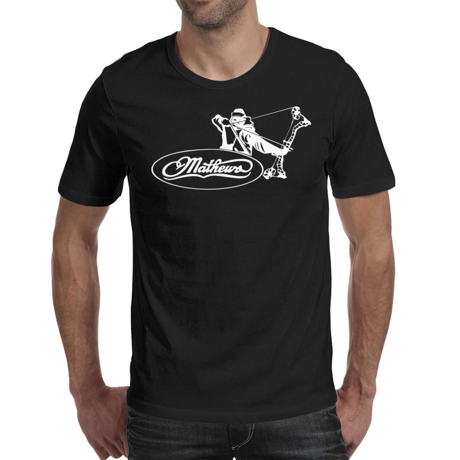 Mathews-Archery-Logo- Mens T Shirt black Shirts Custom T Shirts Designer Tee Shirts Crazy Design Mathews-Archery-Logo- Mens T Shirt black Shirts Custom T Shirts Designer Tee Shirts Crazy Design