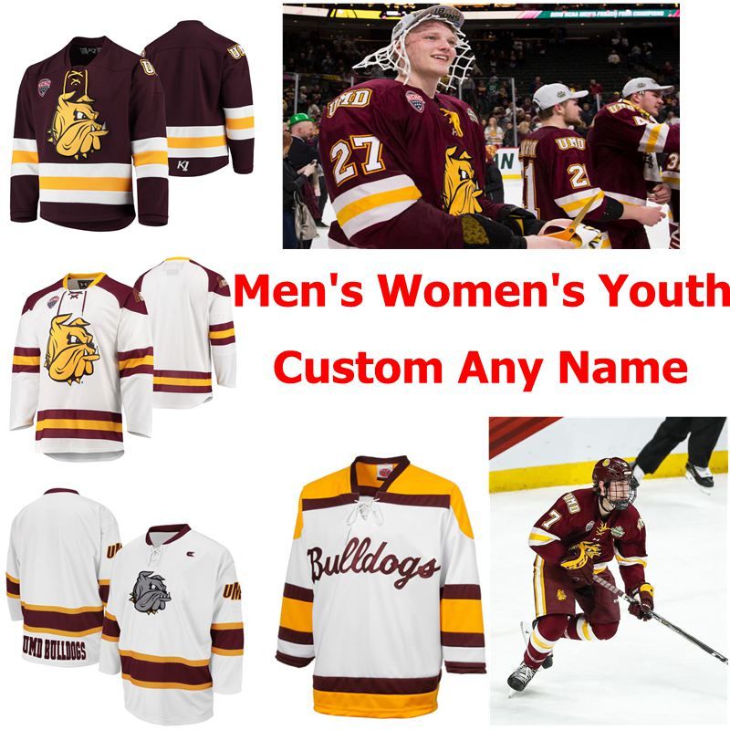 minnesota duluth bulldogs hockey jersey