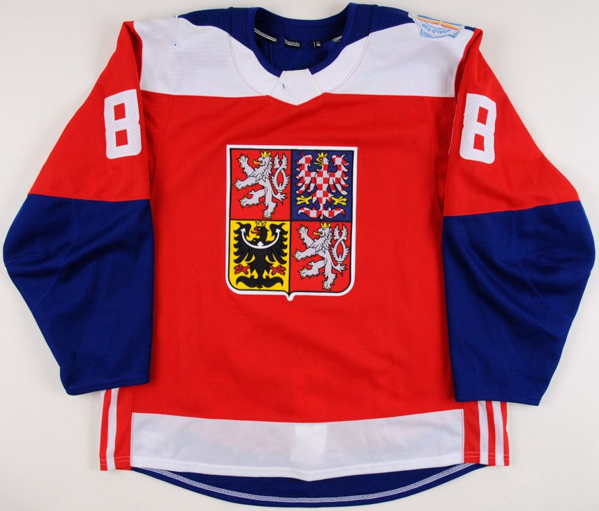 david pastrnak czech republic jersey