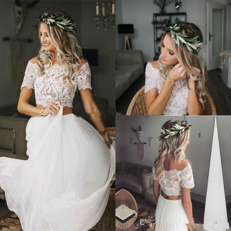 boho high street wedding dress