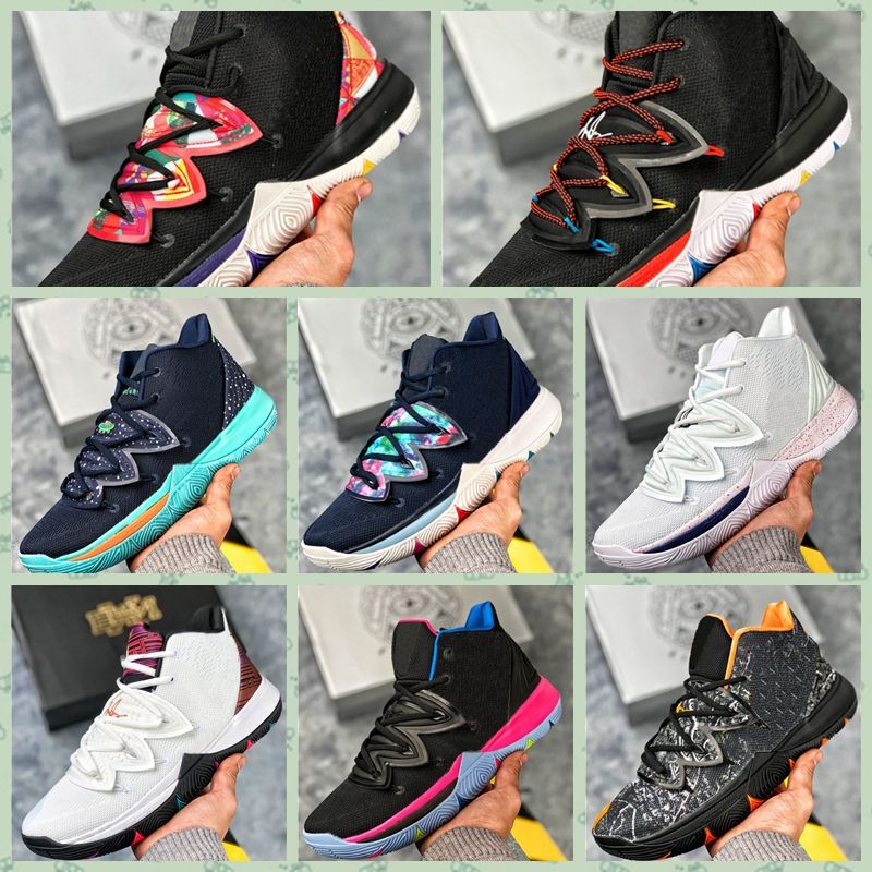 Nike Kyrie 5 'EYBL' Mint Green Red Neon Green For Sale