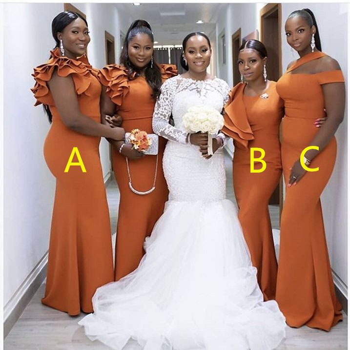 2020 Burnt Orange African Wedding 