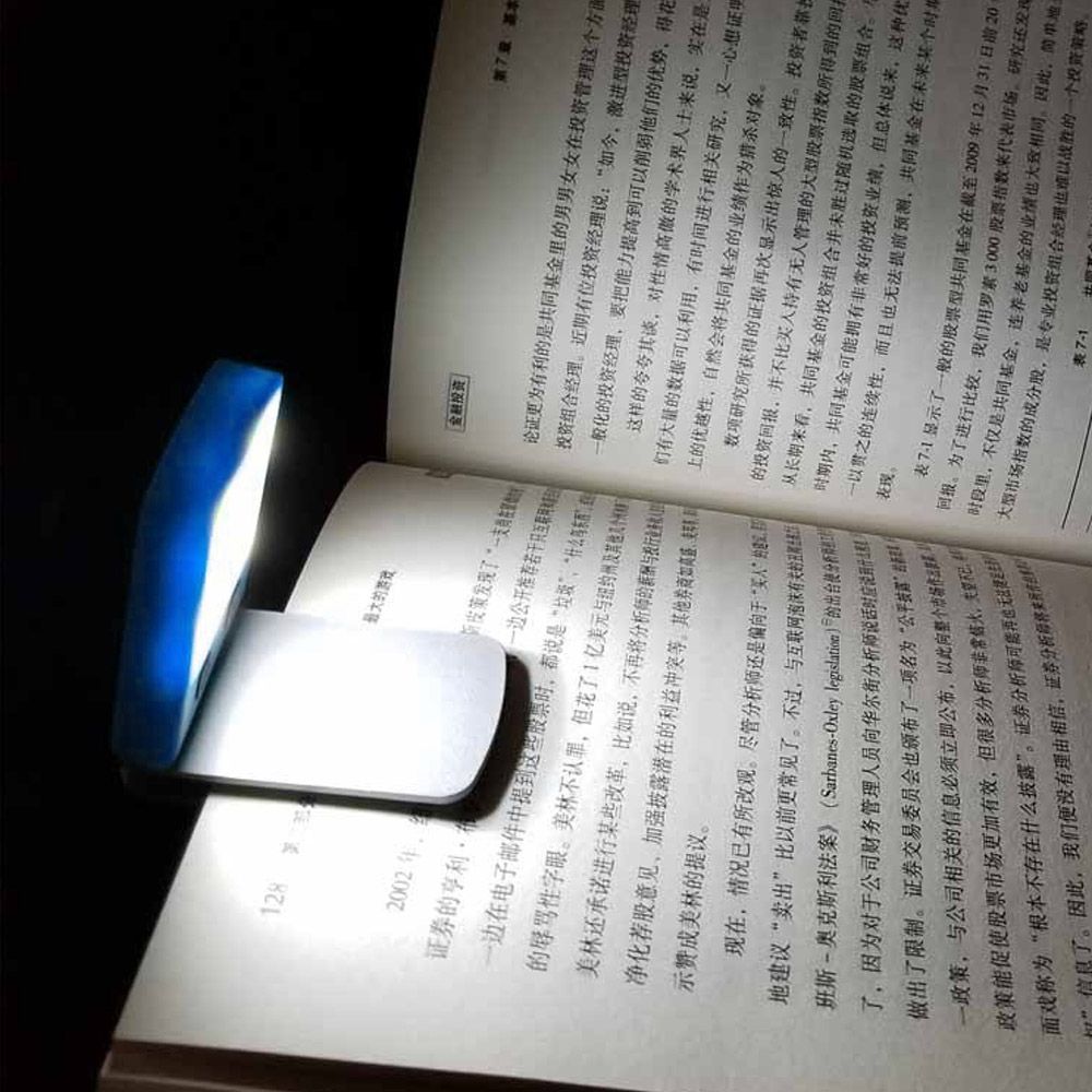 battery book light
