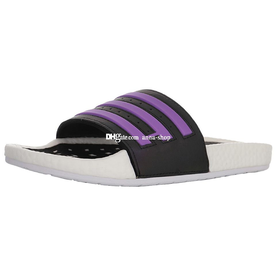 purple mens slides