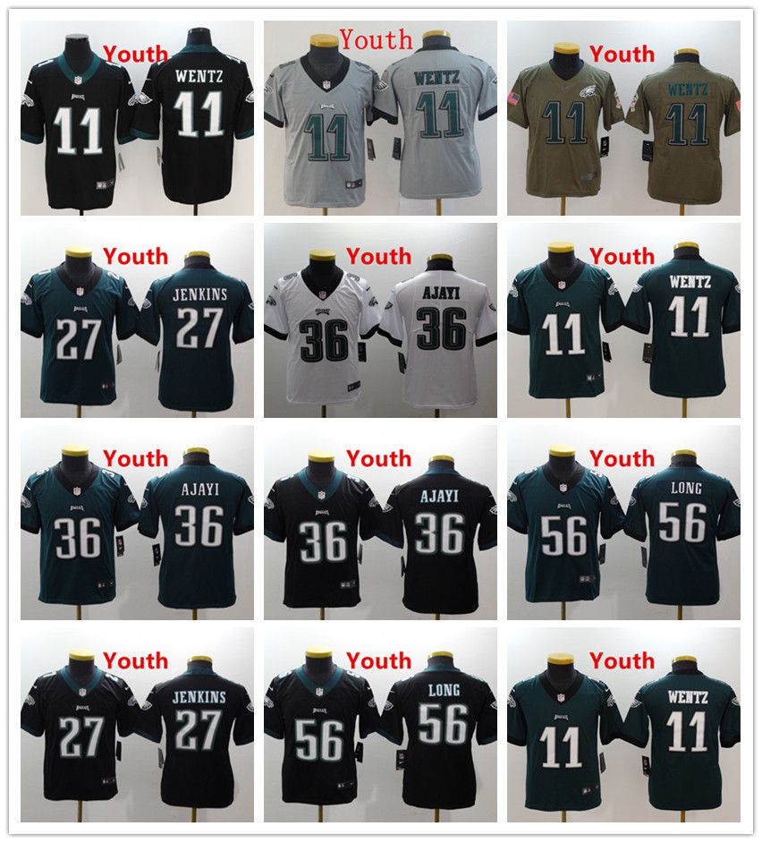 carson wentz youth jersey