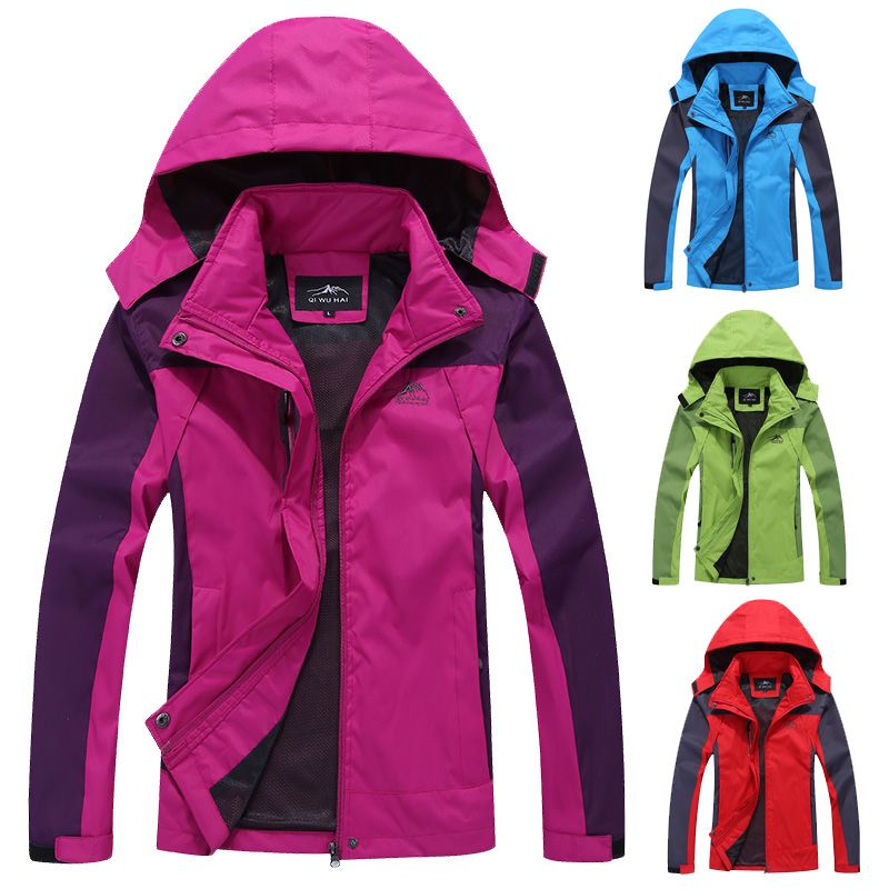 Chaquetas de escalada femeninas Otoño Ropa de Ropa deportiva para exteriores Chaqueta impermeable de