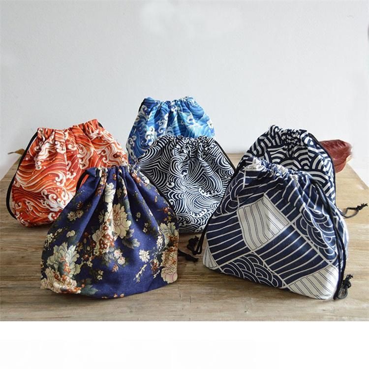 drawstring lunch bolsa