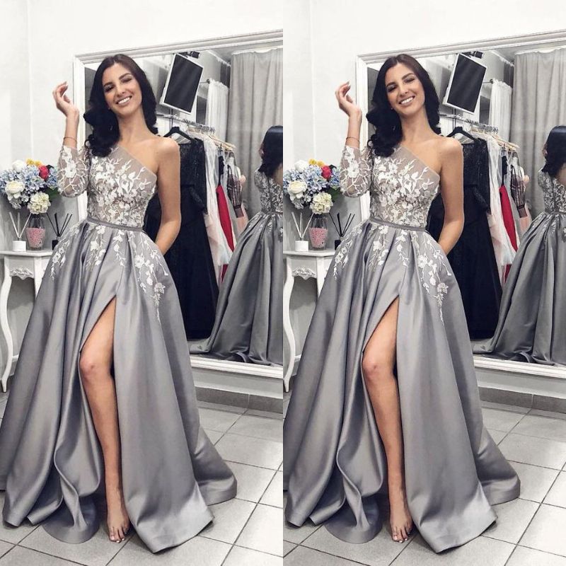 vestido linha manga longa