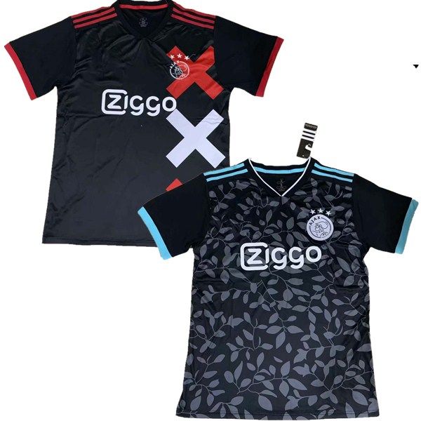 camisetas de futbol rojas y negras