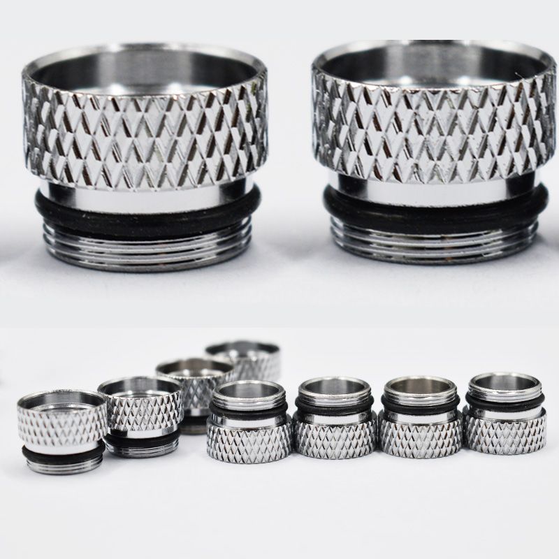 New Adapter Stainless Steel Converter Adaptor Connector For Vape VOOPOO