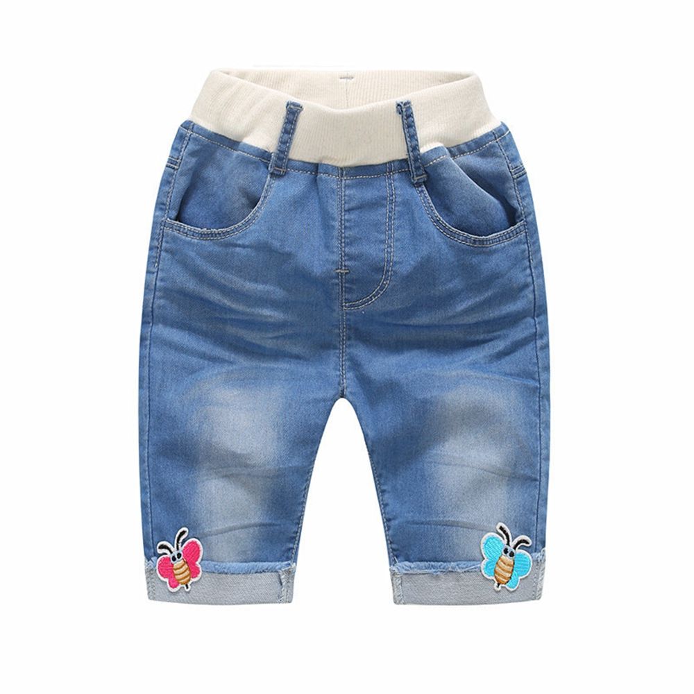 Acquistare Pantaloncini Neonate Pantaloncini Jeans Ragazze Estivi Farfalla  Carina Abbigliamento Bambini Vestiti Bambini Pantaloncini Di Jeans Bambina  Economico | Consegna Veloce E Qualità | It.Dhgate