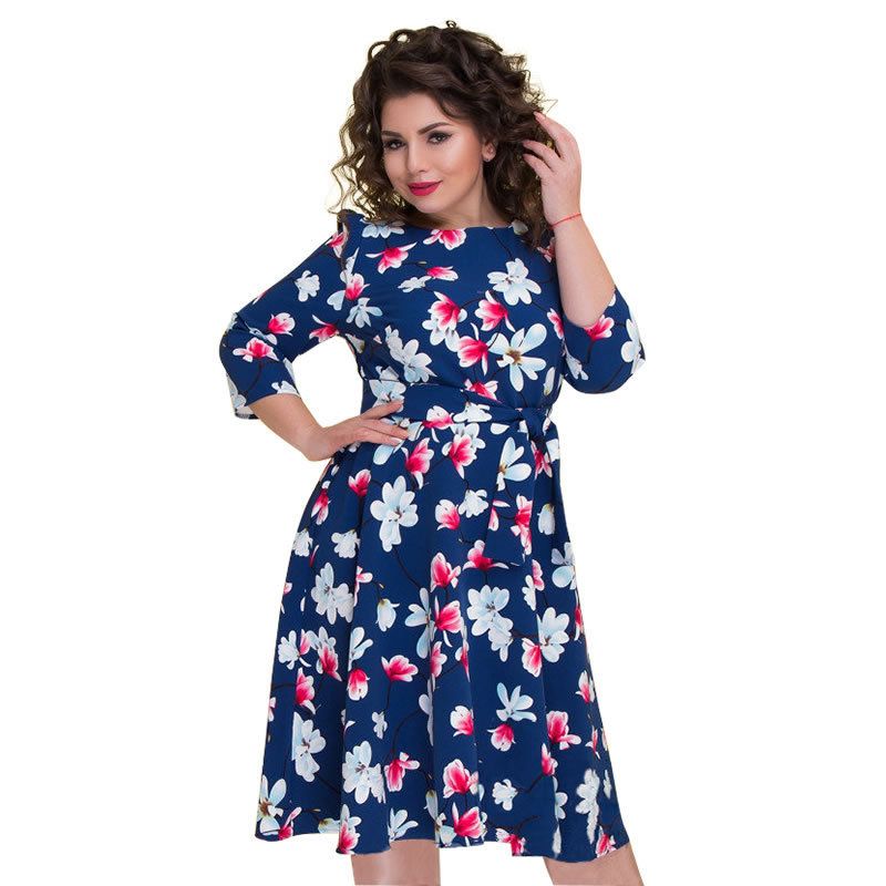 white dress with small flowers