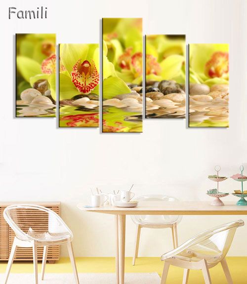 2020 Print Poster Canvas Wall Art Orchids Decoration Art Oil Painting Modular Pictures On The Wall Sitting Room Cuadrosno Framefrom Xiaofang8810 10 30 Dhgate Com