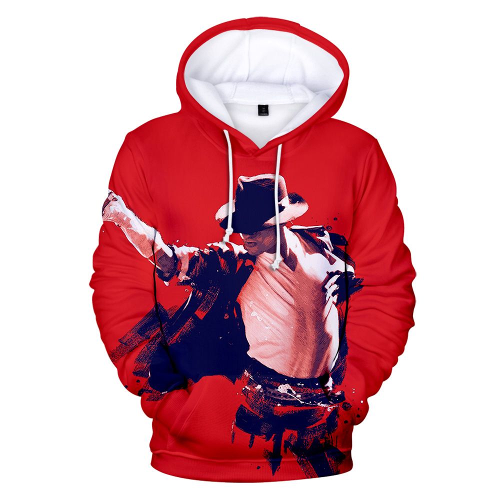 Singer Michael Jackson Hoodie 3D Print Men Women Sweatshirt Jacket Pullover Tops