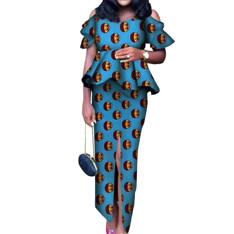 african wax dress styles