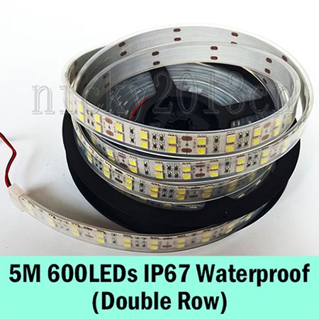 5M 600LEDS IP67 Waterdicht (dubbele rij)