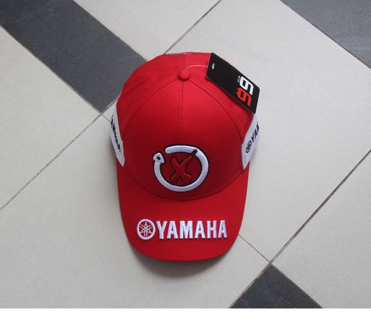 Dad Visors Beanie Printed Caps Mens Women Sun Sports Visor Hats Yamaha-Motorcycle