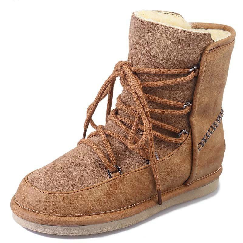 wedge winter boots women's shoes