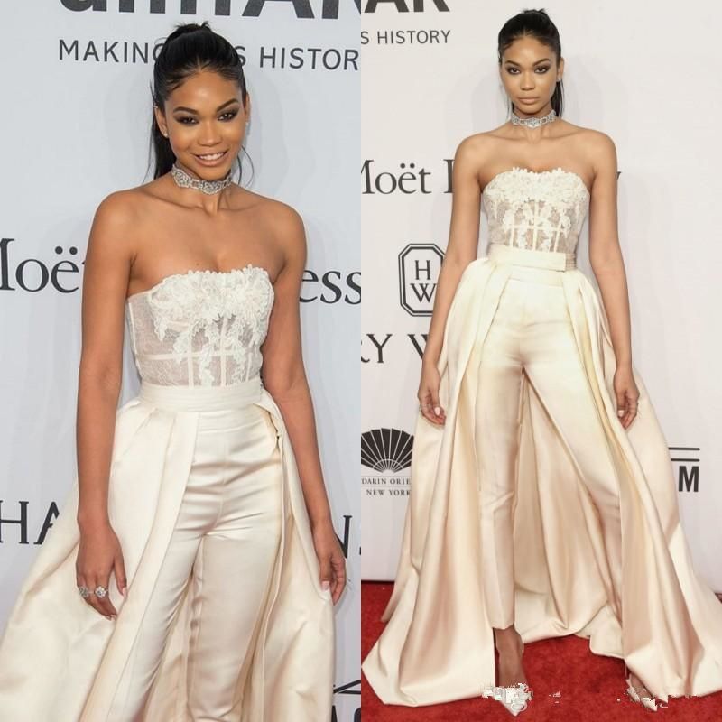 formal jumpsuits with train