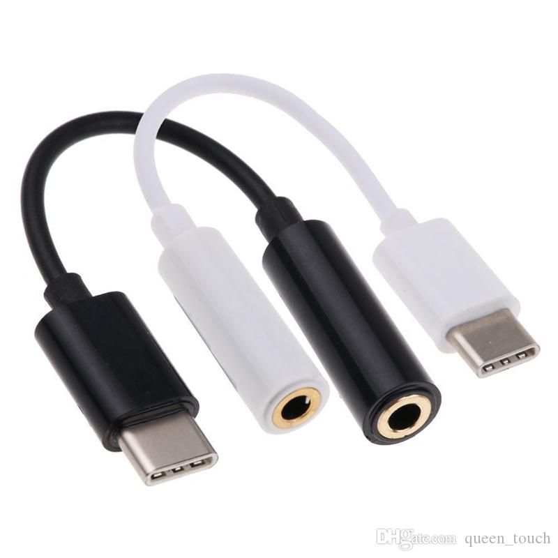 Usb Type C To 3 5mm Audio Adapter Cables Headphone Earphone Jack Female Type C Convertor Aux Cable For Letv Etc Samsung S5 S8 Mobile Phone Usb Headphone Adapter Headphone Adapter From Queen Touch