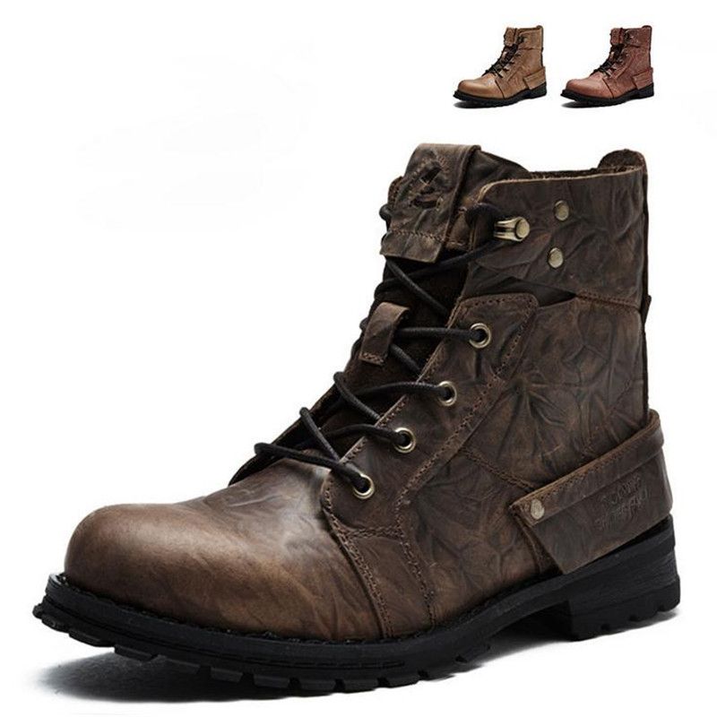 motorbike casual boots