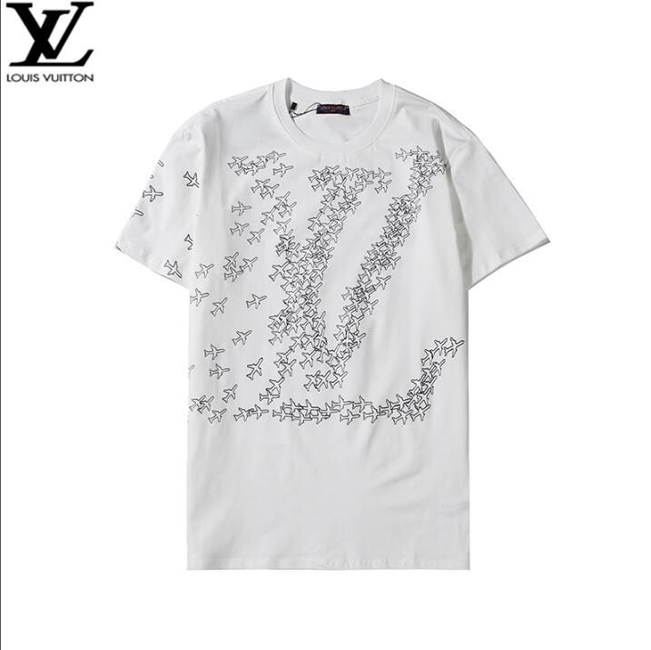 HOT Louis Vuitton Full Printing Logo Luxury Brand T-Shirt And Pants POD  Design