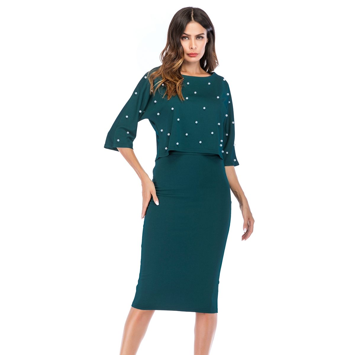 cocktail blouse and skirt