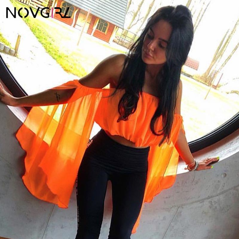 blusas color neon 2019