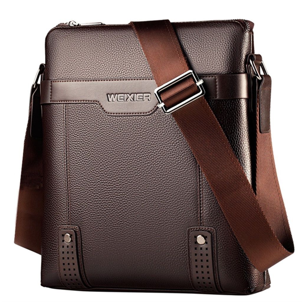 Mens Bag Business Shoulder Bag Anti-Theft Bag