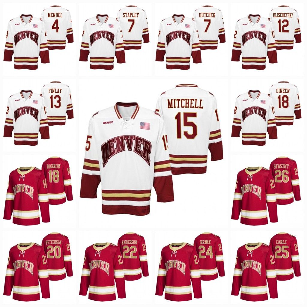 denver pioneers hockey jersey