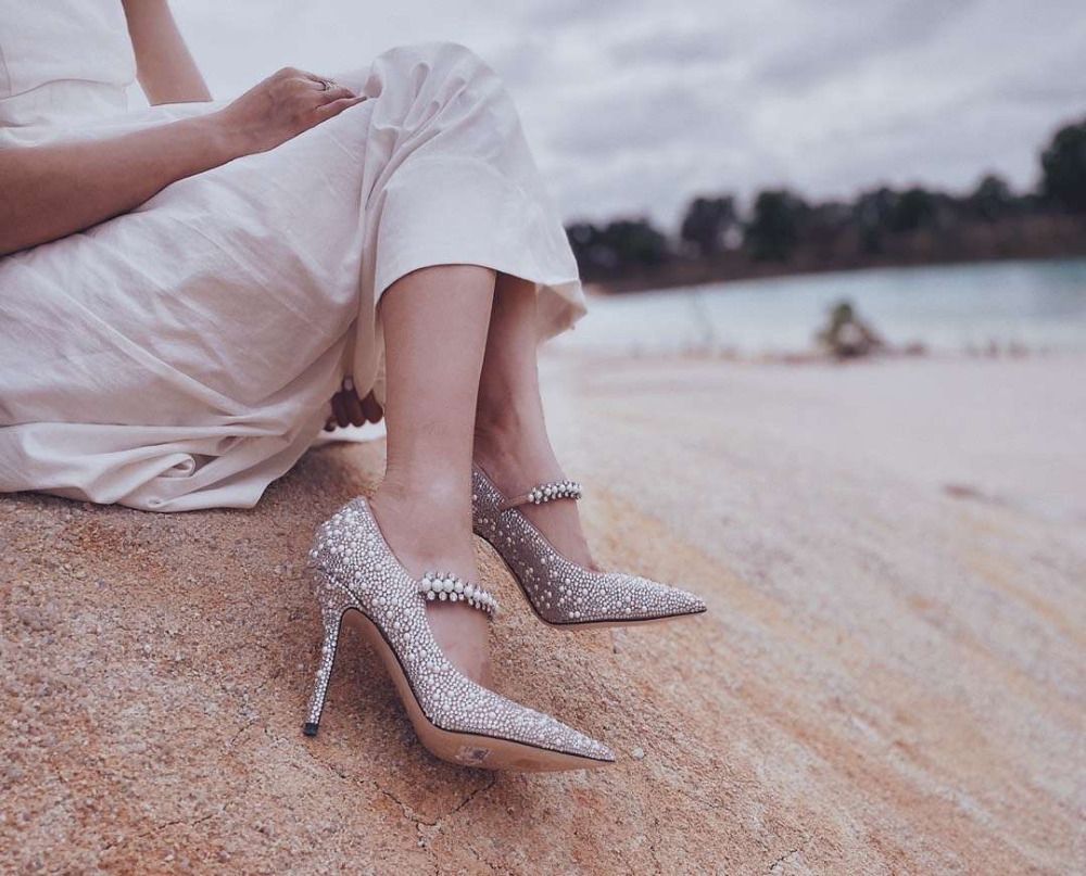WHITE WEDDING SHOES, Bridal Block Heel, Wedding Heels, Mary Jane Heels,  Boho Shoes, White Low Heel,