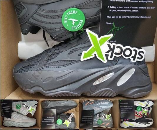 2020 With Stock X Tag 700 Kanye West Running Shoes 700s Vanta