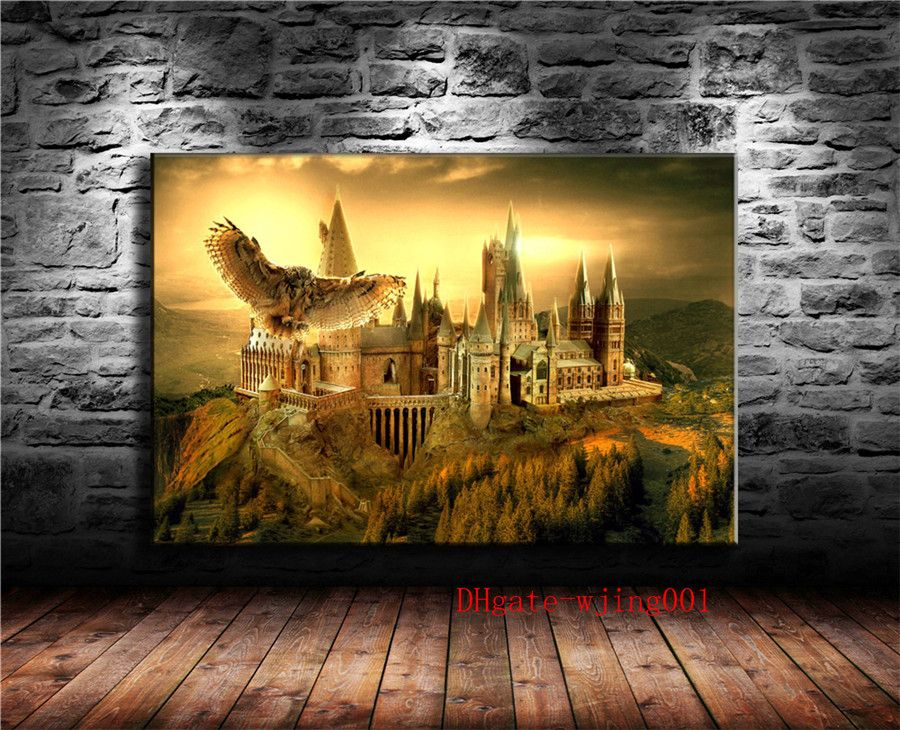 21 Magic Castle Canvas Pieces Home Decor Hd Printed Modern Art Painting On Canvas Unframed Framed From Wjing001 6 84 Dhgate Com