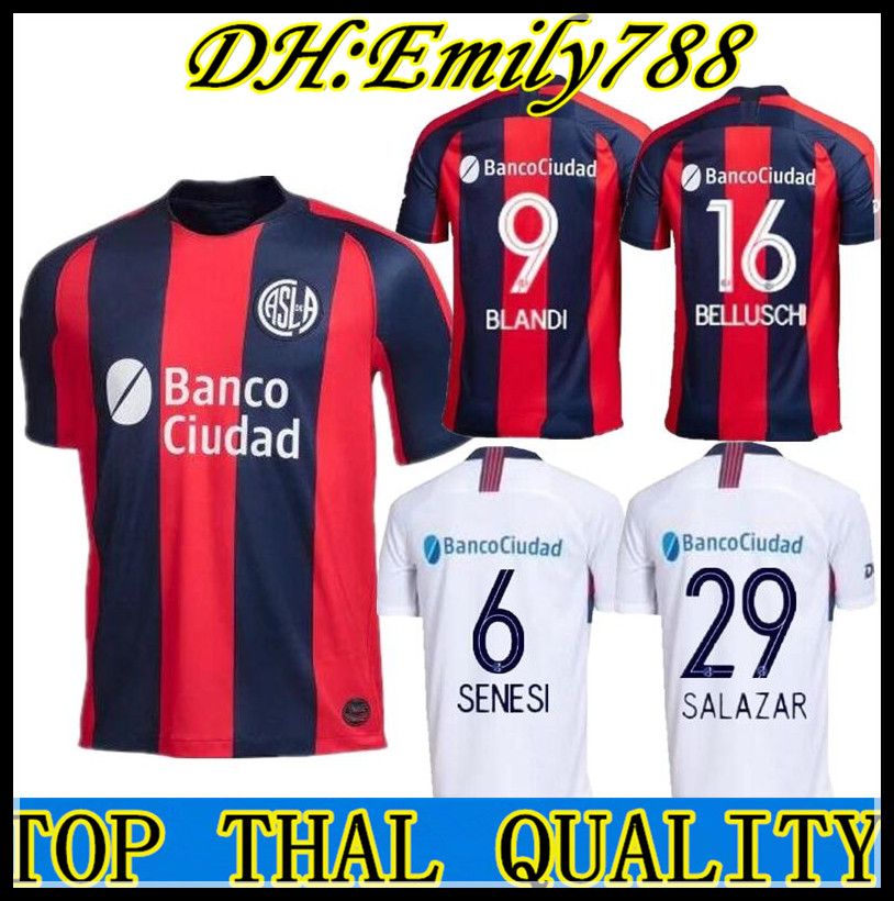 camiseta de san lorenzo para niños