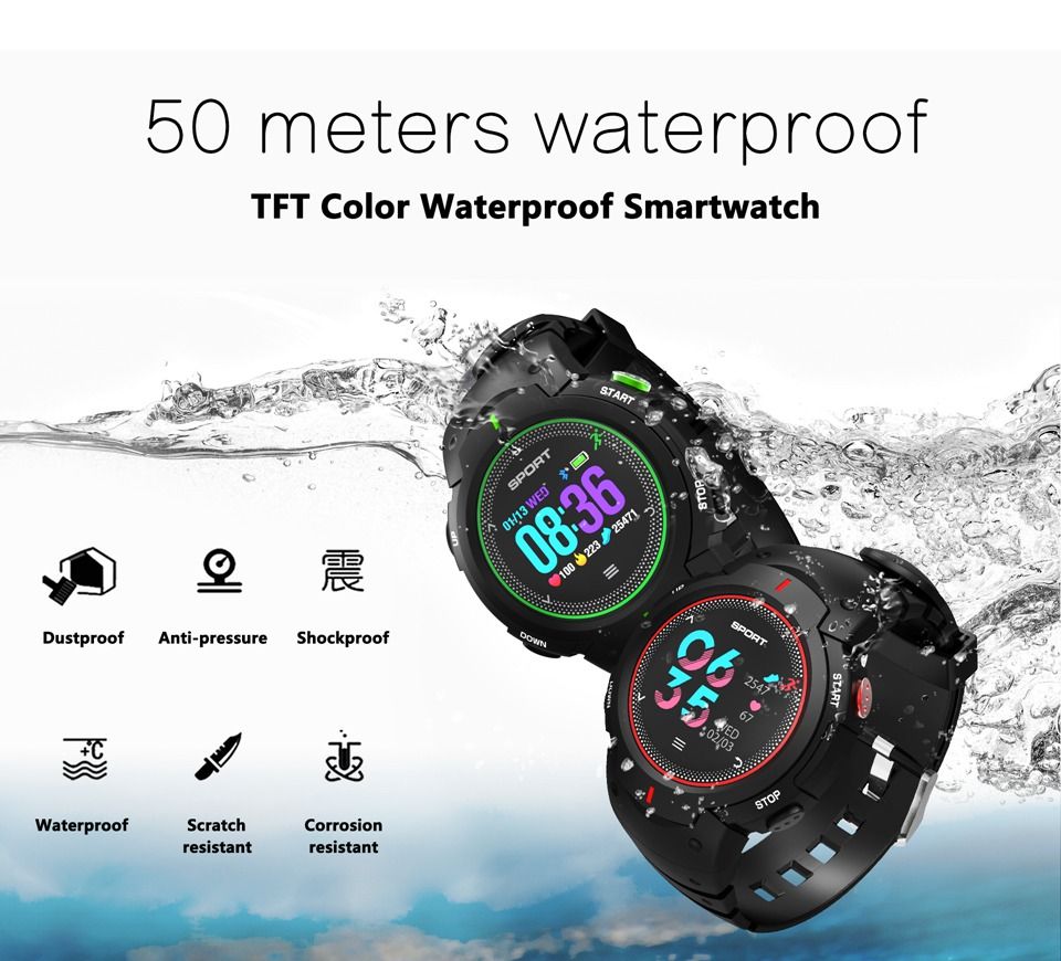 waterproof smart watches for swimming